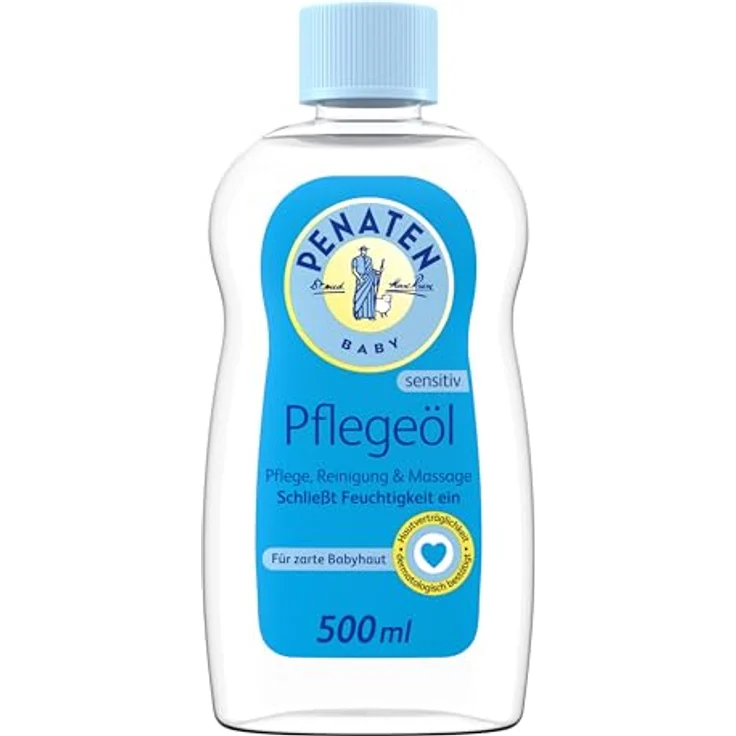 Penaten Klassik Pflegeöl Babyöl 500 ml - Preisvergleich – Bild 2