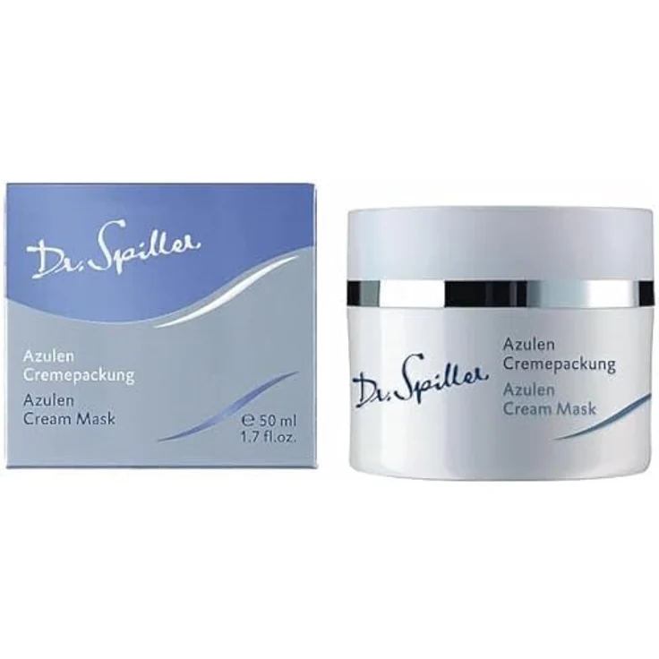 Dr. Spiller Azulen Cremepackung, Gesichtsmasken für gereizte Haut, 50 ml – Bild 1