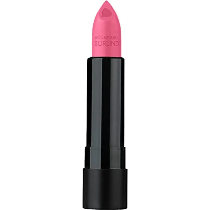 ANNEMARIE BÖRLIND LIPPEN EFFECTIVE NATURAL BEAUTY Lipstick Hot Pink (4 ml) - Intensive Farben & Glanz mit Pflegender Wirkung, Hyaluron Spendet Feuchtigkeit & Glättet, Vegan