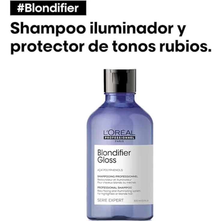 L'Oréal Shampoo Serie Expert Blondifier Gloss Shampoo 300 ml – Bild 2