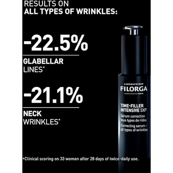 FILORGA TIME-FILLER INTENSIVE 5XP, Gesichtsserum mit Antifalten-Effekt, 30 ml, für Damen – Bild 5