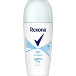 Rexona Deo Roll-On Cotton Dry Anti-Transpirant mit 48 Stunden Schutz gegen Körpergeruch und Achselnässe 50 ml 1 Stück