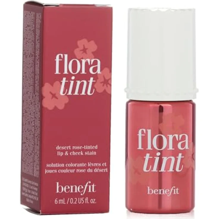 Benefit Flora Tint, Lippen- und Wangenfarbe mit einfachem Applikator, 6 ml – Bild 2