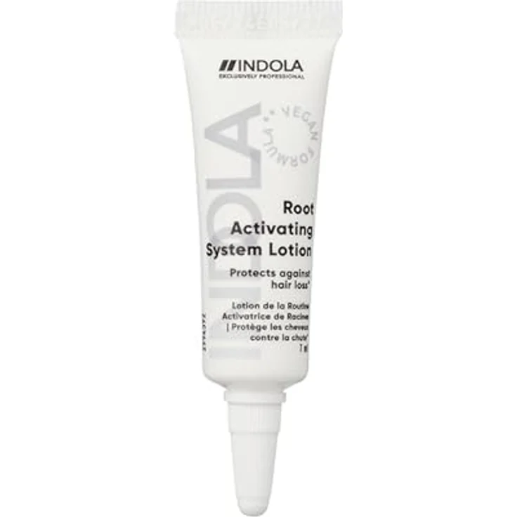 Indola Wurzelaktivierende Lotion, Behandlung gegen Haarausfall, 8 Einzeldosen à 7 ml (56 ml), verbesserte Haardichte und Wurzelstimulation – Bild 1