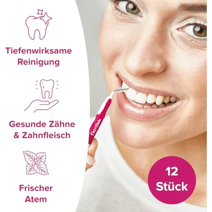 Dentek Easy Brush 12 Pieces Interdentalbürsten – Bild 4