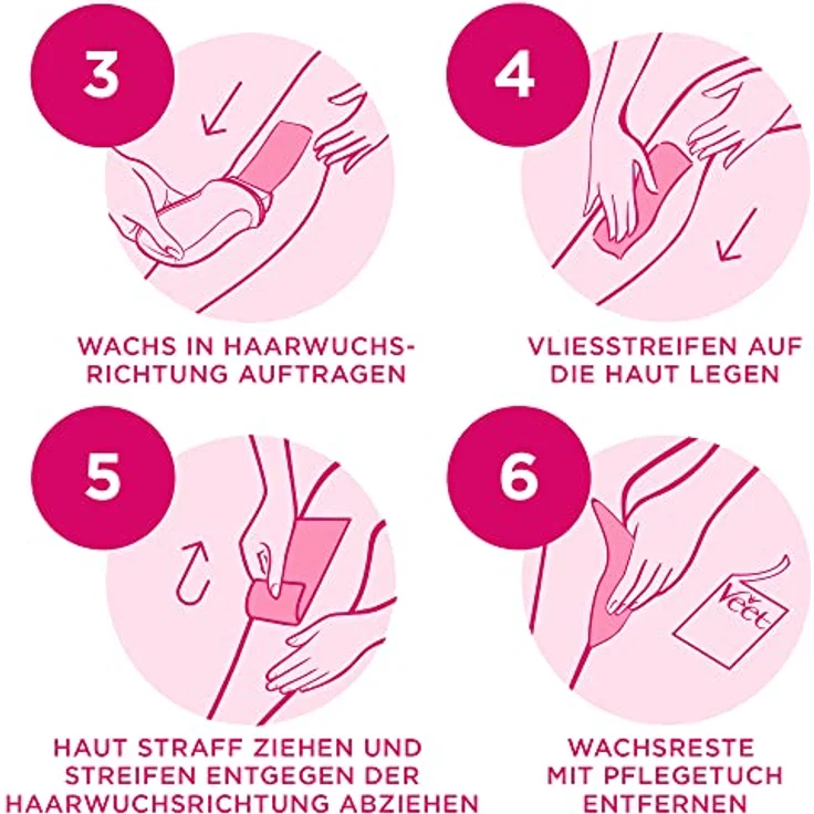Veet Easy-Wax Roll-on Wachspatrone Essential Inspirations Warmwachs 50 ml - Preisvergleich – Bild 4