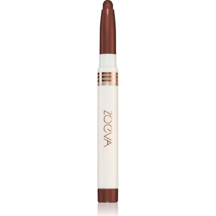 ZOEVA Eye Swipe, 2-in-1 Lidschatten und Eyeliner in Warm Chocolate, 1,4 g mit Glitzereffekt für Smokey Eyes