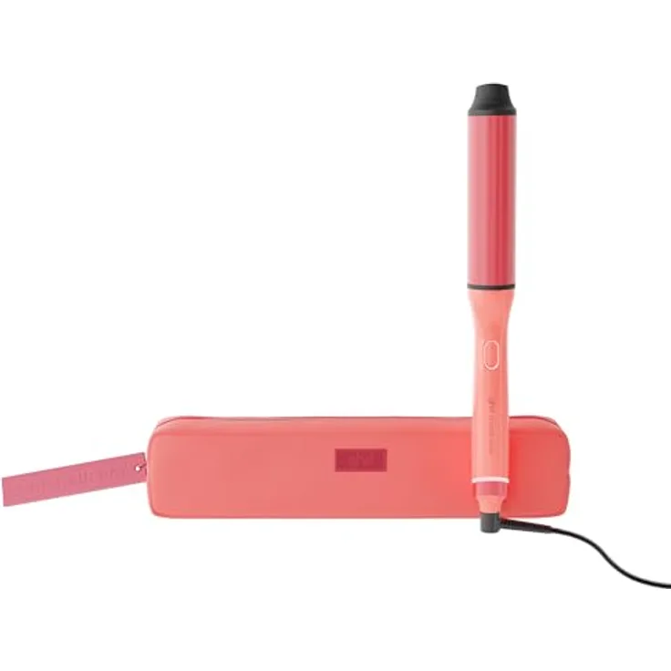 ghd chronos curve max Lockenstab in Candy Coral, 38mm Durchmesser für langanhaltende Wellen, inkl. Hitzeschutz-Etui und Styling-Handschuh