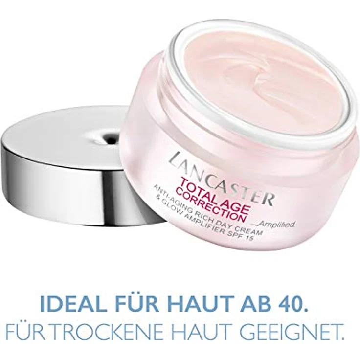 Lancaster Total Age Correction Anti-Aging Rich Day Cream and Glow SPF 15 - 50 ml – Bild 5