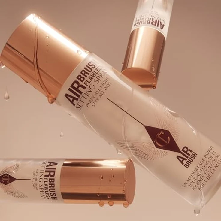 Charlotte Tilbury Airbrush Flawless Setting Spray, 100 ml - leicht, feuchtigkeitsspendend, wasserfest, schweißresistent – Bild 7