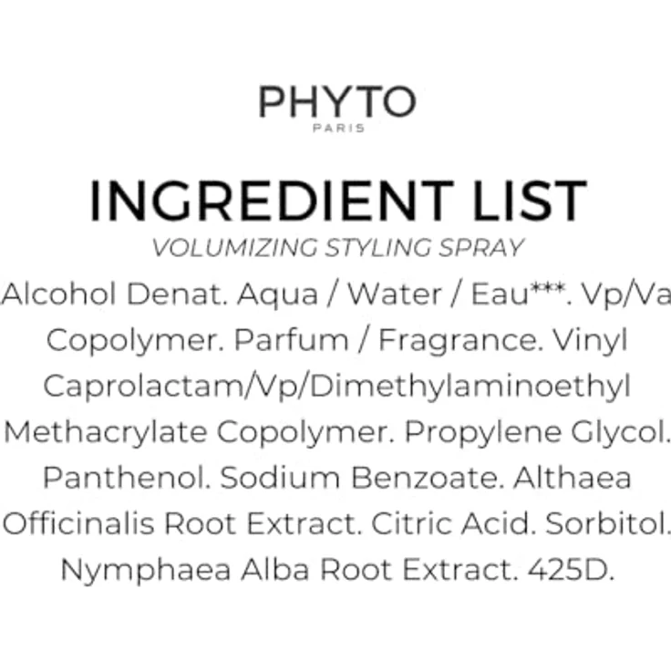 PHYTO Volume Volumizing Styling Spray 150 ml, Leave-In-Pflege – Bild 5