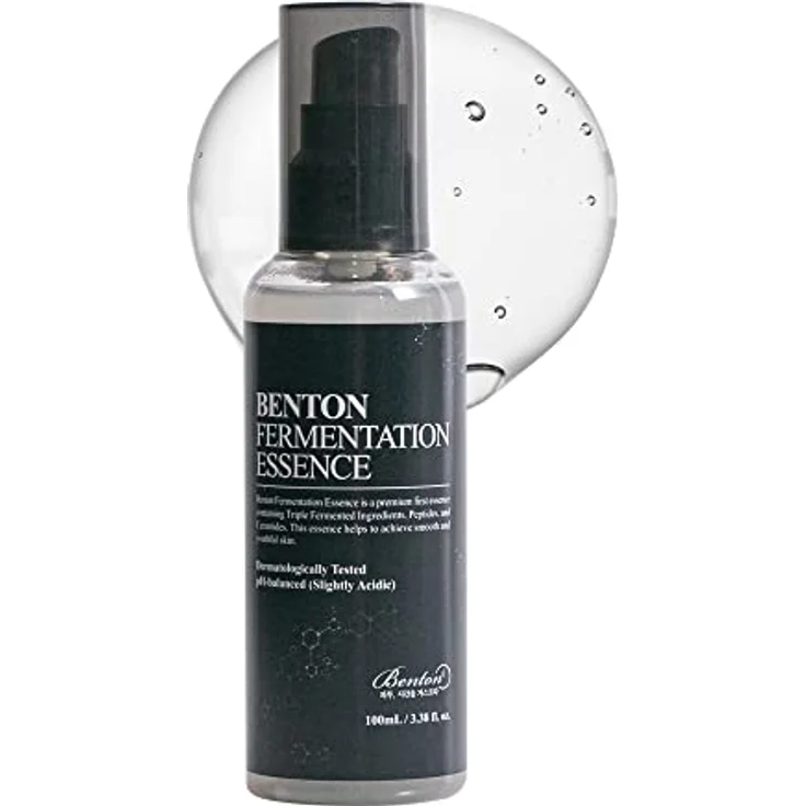 Benton Gesichtsserum Fermentation Essence, 100 ml mit Adenosin und Ceramiden für geschmeidige Haut und jugendliches Aussehen – Bild 1