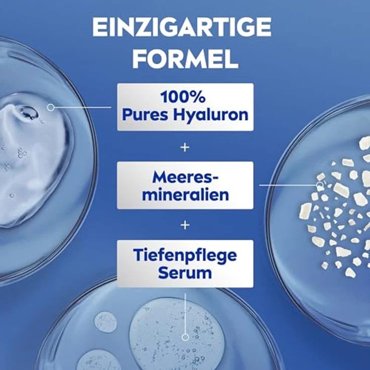 NIVEA Body Express Feuchtigkeit Bodylotion, 400ml, mit Hyaluron und Meeresmineralien, schnell einziehend, nicht-fettend – Bild 4