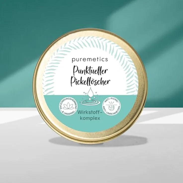 puremetics Punktueller Pickellöscher, Anti-Akne Gesichtspflege mit Zinkoxid und AHA-Fruchtsäure, 10 ml – Bild 2