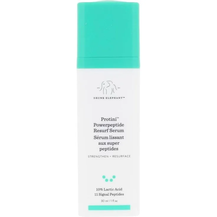 Drunk Elephant Protini™ Powerpeptide Resurf Serum, Anti-Aging Gesichtscreme mit Peptiden, 30 ml Gesichtsampulle