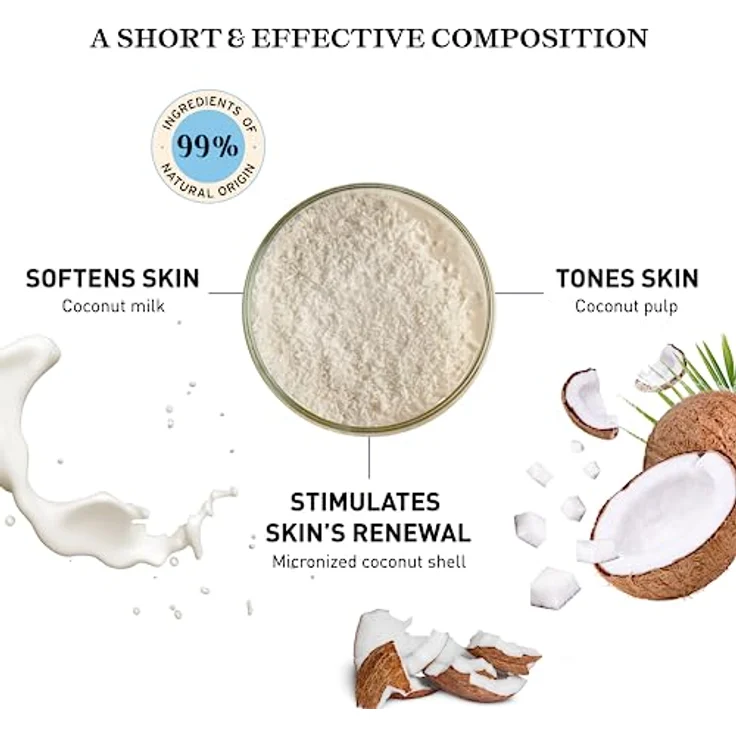 Embryolisse POUDRE DE LAIT EXFOLIANTE, Peelingpuder zur Gesichtsreinigung, 40 g, sanfte Entfernung abgestorbener Hautzellen – Bild 5