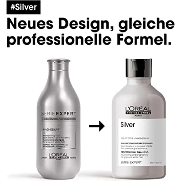 L'Oreal Professionnel Serie Expert Silver Shampoo 300 ml Neu – Bild 5