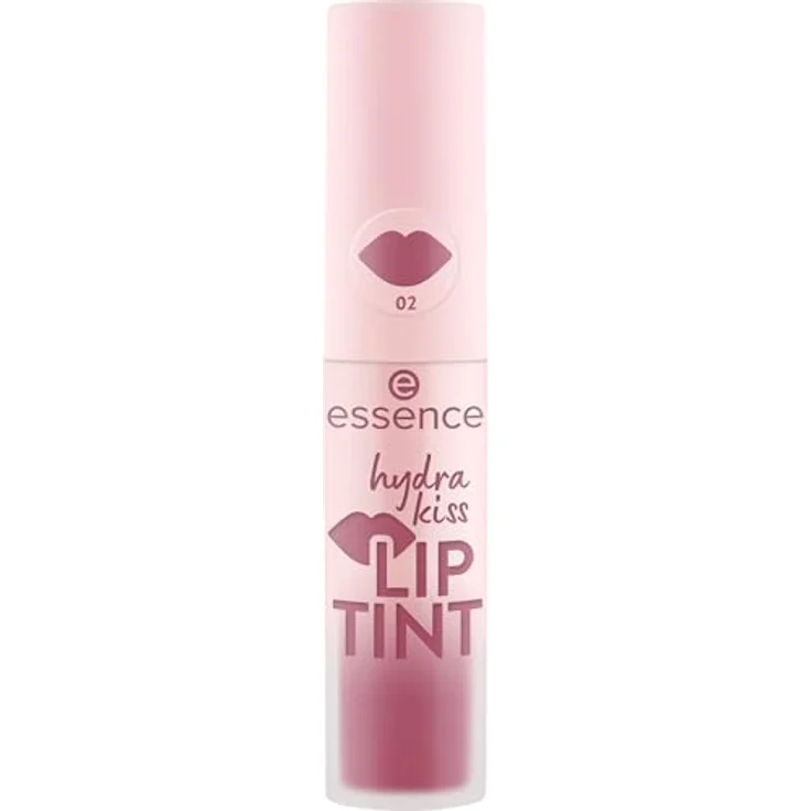 essence hydra kiss LIP TINT Nr. 02, Roter Lippenstift mit langanhaltendem Färbeeffekt, vegan, 3er Pack (3x4ml) – Bild 2