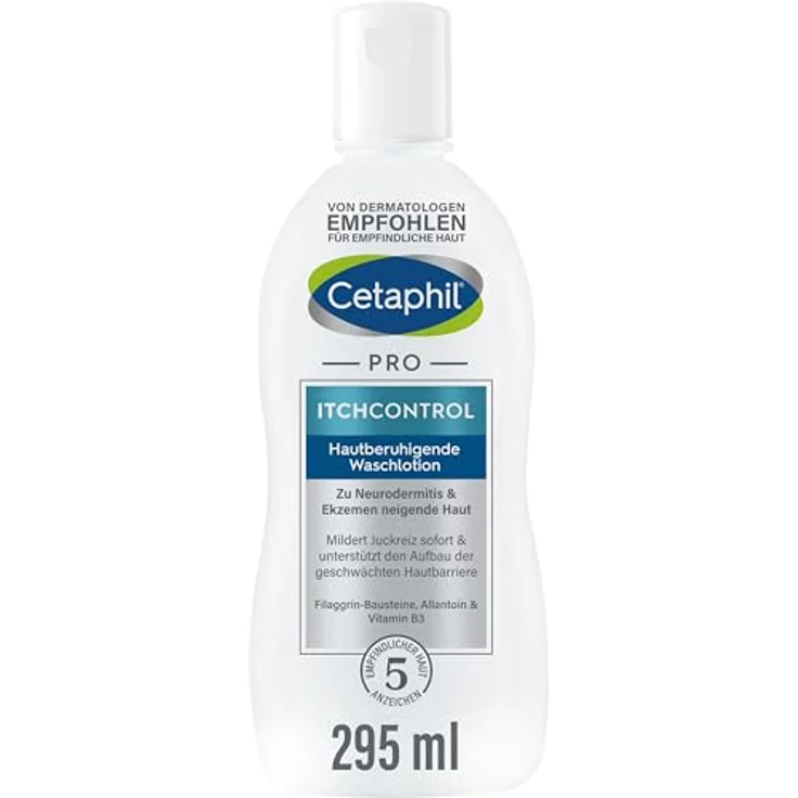 Cetaphil L Pro Itch Control Waschlotion Reinigungsmilch 295 ml mit reinigender Wirkung – Bild 2
