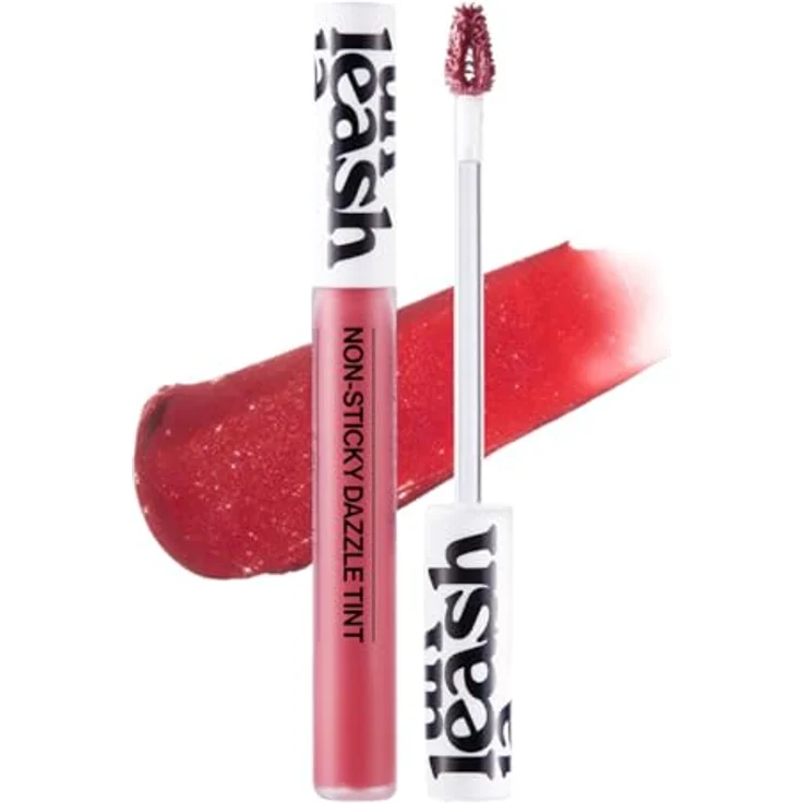 Unleashia Non-Sticky Dazzle Tint, langlebiger Lipgloss mit feuchtigkeitsspendender Pflege, Farbton NO.4 Humming, 7.6 g – Bild 1