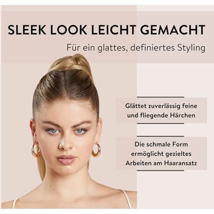 PARSA BEAUTY Sleek-Toupierbürste mit Wildschweinborsten – Anti-Frizz Haarbürste für Toupieren & Sleek-Look, robustes Design aus ABS-Kunststoff – Bild 3