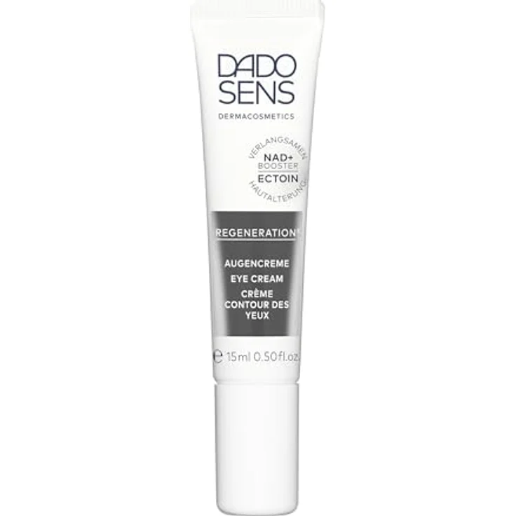 Dado Sens Regeneration E Augencreme (15 ml) - Anti-Aging Pflege mit Ectoin und NAD+ Booster, intensive Feuchtigkeit, für sensible Haut – Bild 1
