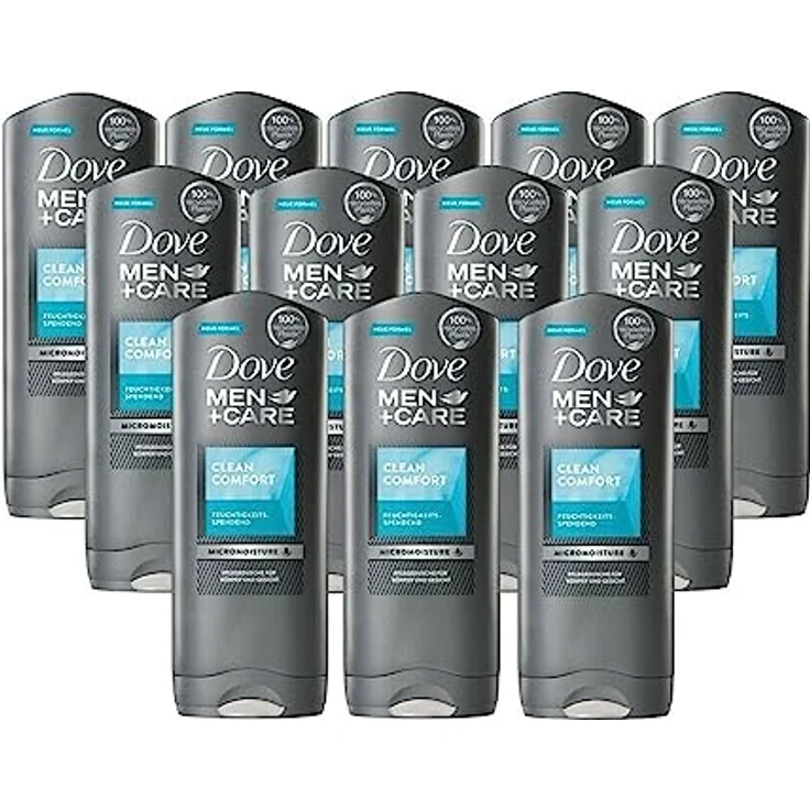 Dove Men? Duschgel für erfrischende Reinigung Clean Comfort milde Formel 250 ml – Bild 2
