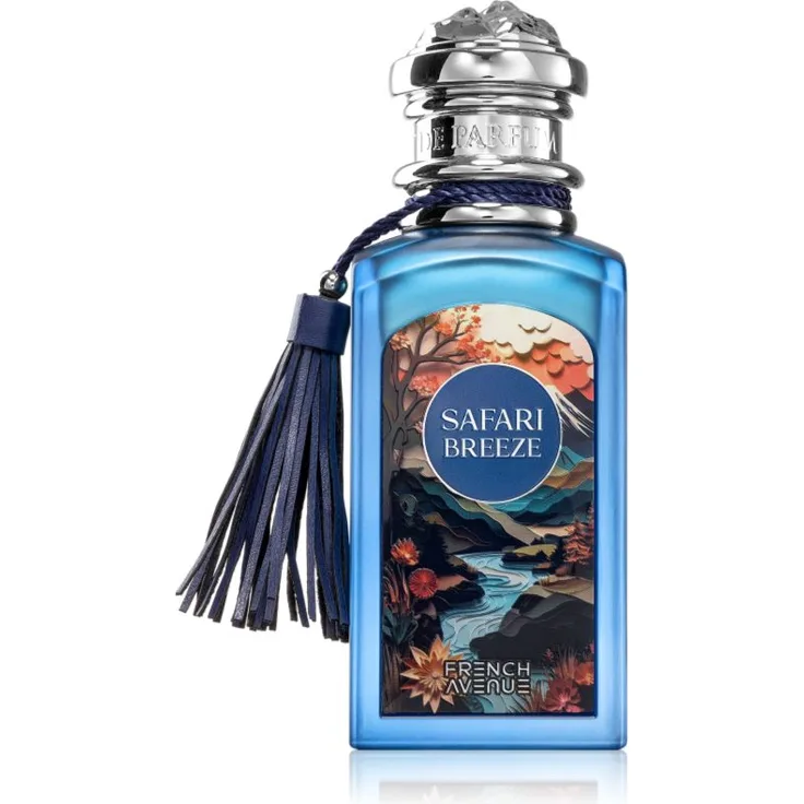 French Avenue Safari Breeze Parfüm Extrakt Unisex, 100 ml, Zitrus- und fruchtiger Duft für warmes Wetter
