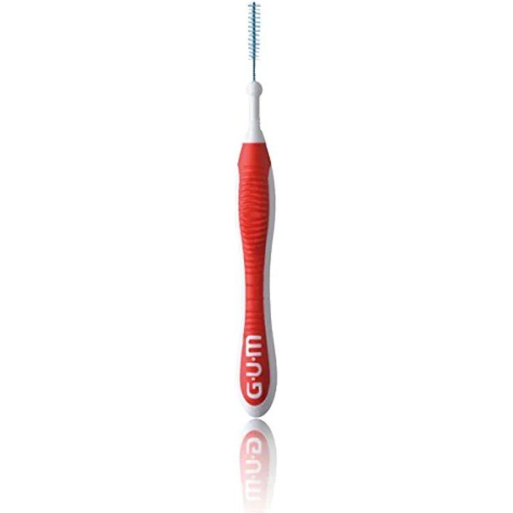 GUM Trav-ler Interdentalbürsten rot 0.8 mm, 6 Stück – Bild 2
