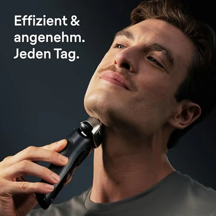 Braun Series 8, Elektrorasierer mit 4+1 Technologie, SensoAdapt-Technologie, 60 Minuten Akkulaufzeit, wasserdicht, inkl. Reiseetui und SmartCare Center – Bild 3