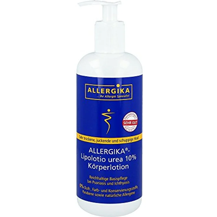 Allergika Lipidlotion urea 10%, 500 ml – Bild 1