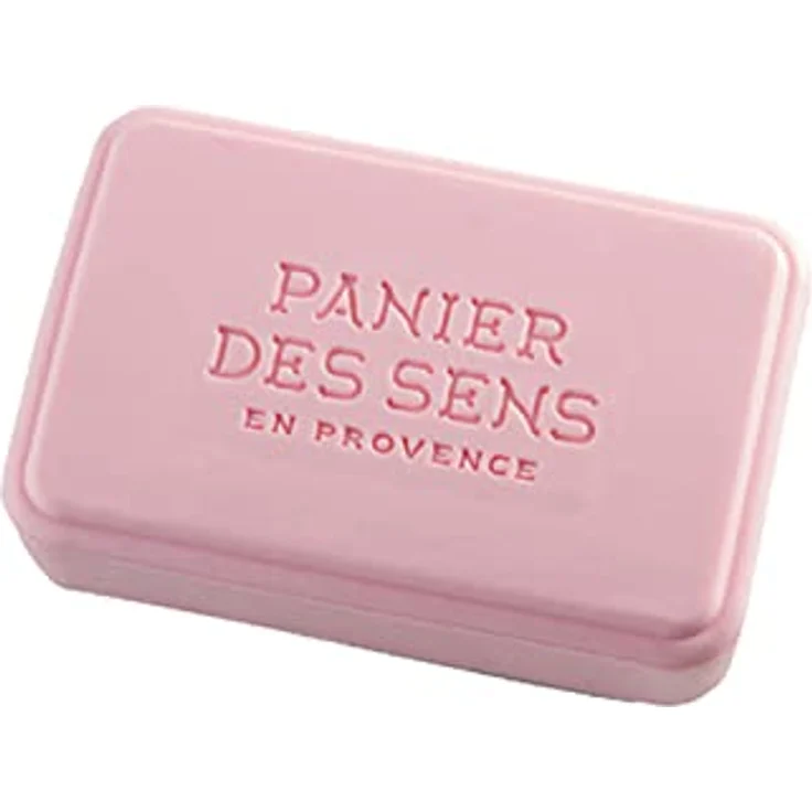 Panier des Sens Seifenstück Rosennektar, Hand- und Körperseife mit Shea-Öl, 97% natürliche Inhaltsstoffe, 2x200g, Französisch, für Damen und Herren – Bild 3