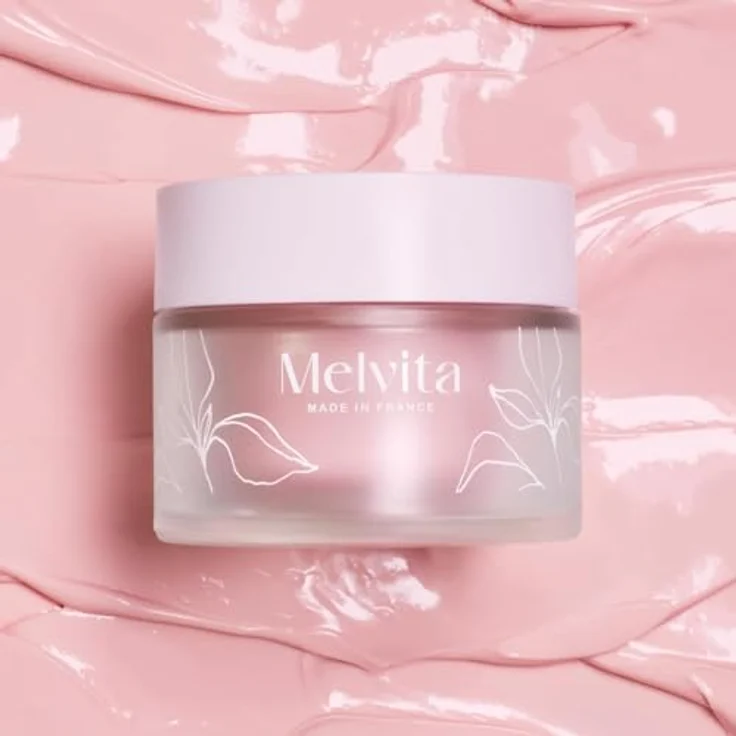 Melvita, Hydra Plumping Cream 50 ml, intensive Feuchtigkeitsversorgung, aufgepolsterte und strahlende Haut, natürliche Formel, vegan und ökologisch – Bild 3