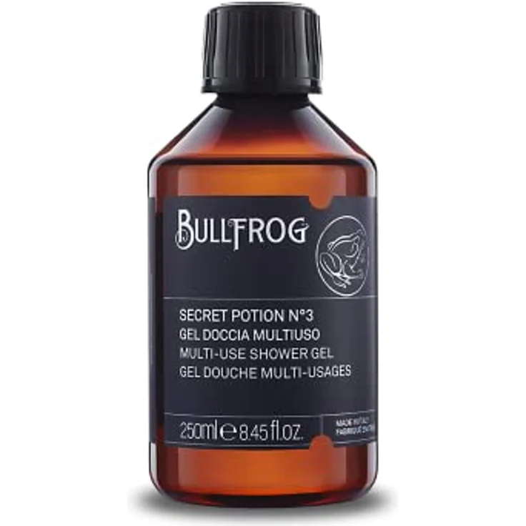 BULLFROG Secret Potion All-in-One Shampoo & Showergel N.3, Duschgel mit charakteristischem Duft, 250 ml – Bild 1