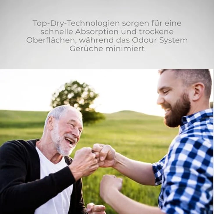 ABENA Man Formula 1 Premium Inkontinenzeinlagen für Herren, 450 ml Saugfähigkeit, anatomisch geformt – Bild 4