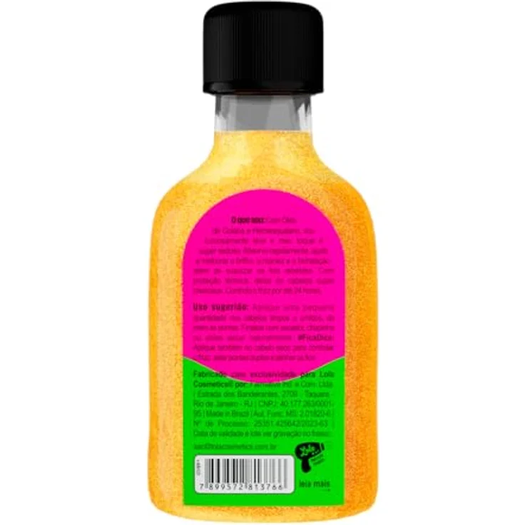 Lola Cosmetics Xapadinha Haaröl, Disziplinant für Haar, Frizz-Kontrolle, natürlicher Glanz, intensive Ernährung, 50 ml – Bild 4