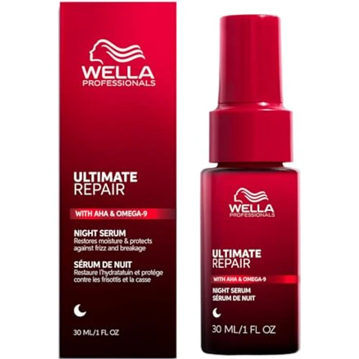 Wella Professionals Ultimate Repair Nacht-Serum - Tiefenwirksame Pflege für alle Haartypen, Anti Frizz, Anti Spliss 30 ml – Bild 2