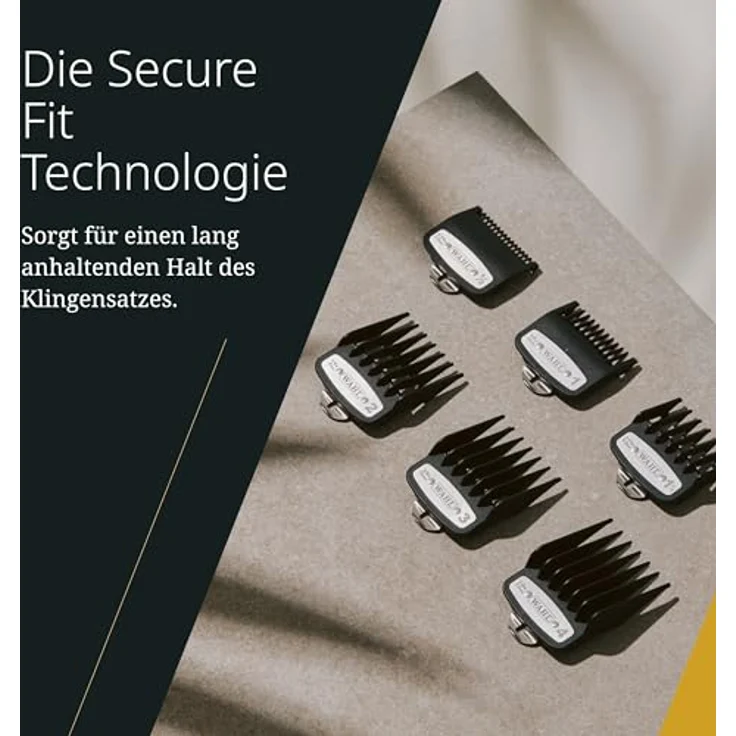 Wahl Set 10 Aufsteckkämme Premium, vielseitige Schneideführungen von 1,5 mm bis 25 mm für präzise Haarschnitte – Bild 4