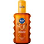 NIVEA SUN Deep Tan Intensive Bräune LSF 6 Sonnenöl 200 ml