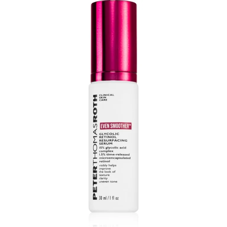 Peter Thomas Roth EVEN SMOOTHER™ Glycolic Retinol Resurfacing Serum, Intensiv-Serum mit glättender Wirkung, 30 ml