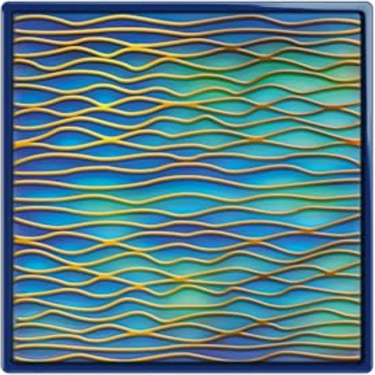 ARTDECO Diamond Beauty Powder, All-Over-Highlighter Puder mit Diamantenschimmer im limitierten Ocean Wave Design, nachfüllbare Dose, 7 g – Bild 2