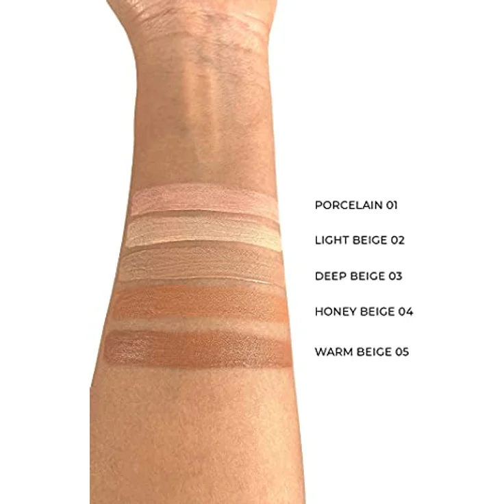 Und Gretel Tunkal Concealer, 4 ml, Nr. 3 - Deep Beige, feuchtigkeitsspendende Formel mit lichtreflektierenden Pigmenten – Bild 4