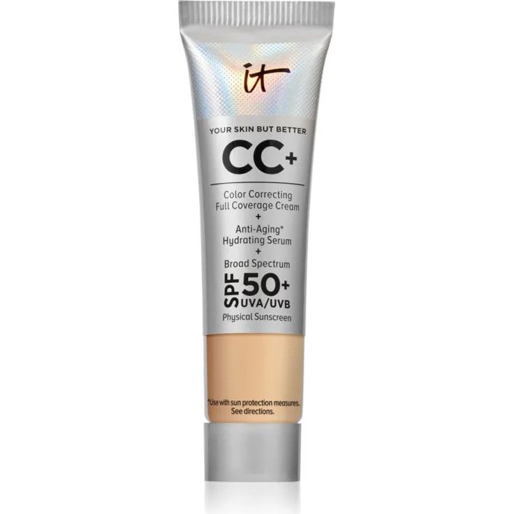 IT Cosmetics Your Skin But Better CC+ Cream SPF 50+, getönte Tagescreme, Farbton Medium, 12 ml