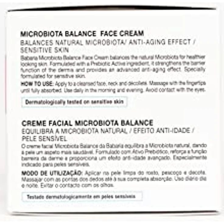Babaria Gesichtscreme Microbiota Balance, 50 ml – Bild 5