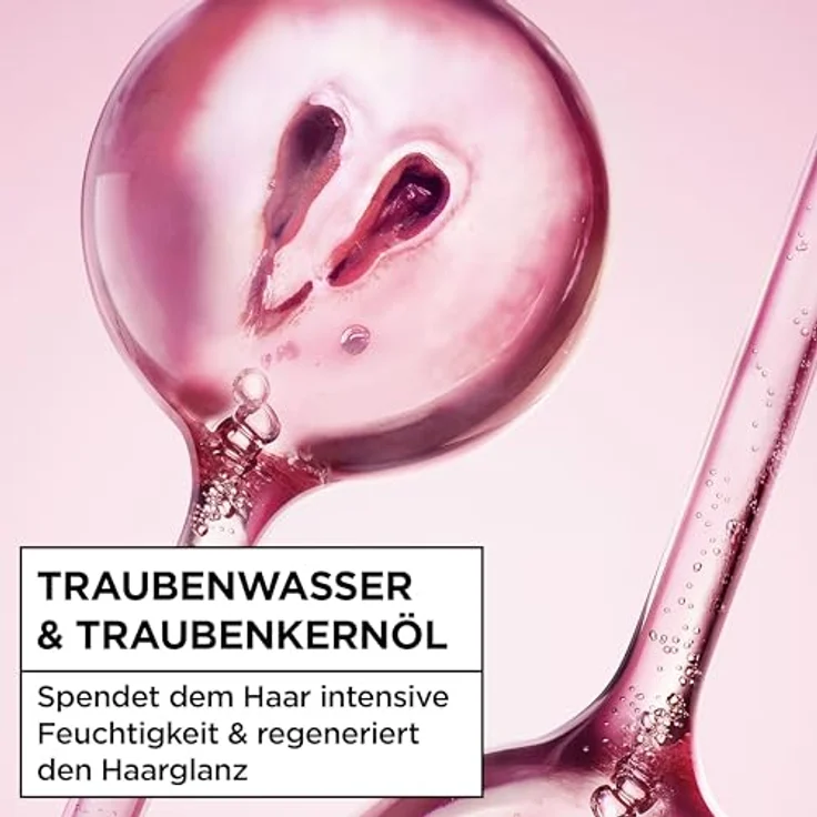 Garnier Wahre Schätze Regenerierende Feuchtigkeitsspendende Spülung, Traube Hydraboost, Conditioner für feuchtigkeitsbedürftiges Haar, 200 ml – Bild 3