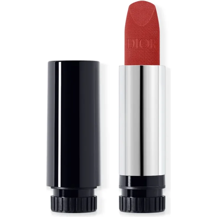 DIOR Rouge Dior The Refill, langanhaltender Lippenstift Ersatzfüllung, Farbton 866 Together Velvet, 3.5 g