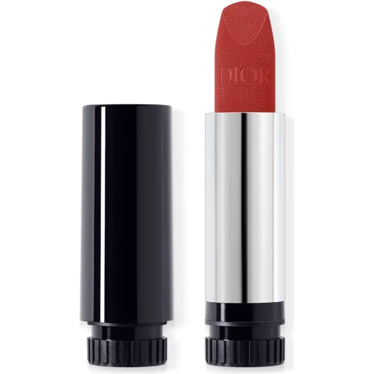 DIOR Rouge Dior The Refill, langanhaltender Lippenstift Ersatzfüllung, Farbton 866 Together Velvet, 3.5 g