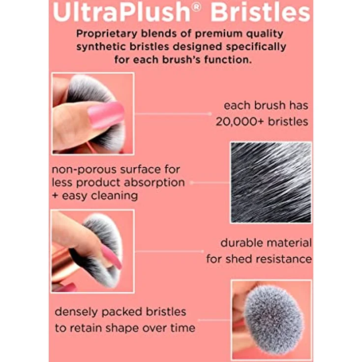 Real Techniques The Wanderer Travel Brush Kit Pinselset 1 Stk – Bild 8