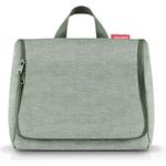 reisenthel toiletbag XL Twist sage praktischer Kulturbeutel mit Haken, wasserabweisendes Material
