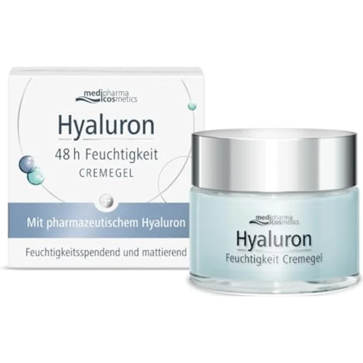 Dr. Theiss Hyaluron 48h Feuchtigkeit Cremegel, 50 ml - intensive Hydratation für alle Hauttypen – Bild 1